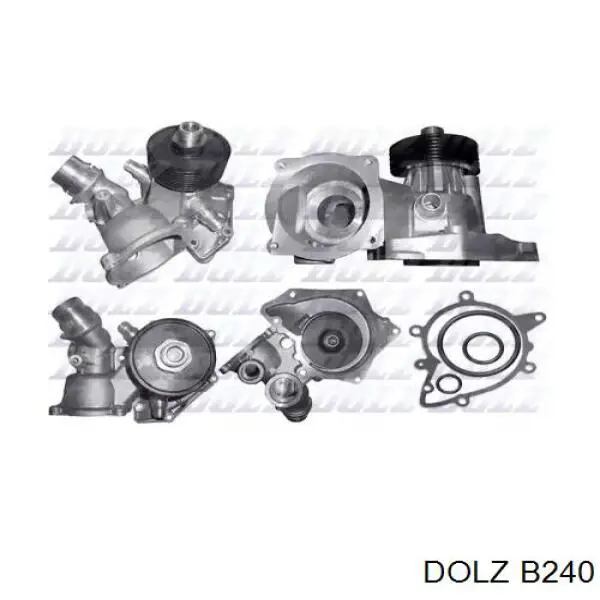 Помпа охолодження Dolz B240 ціна, від 66.30 USD