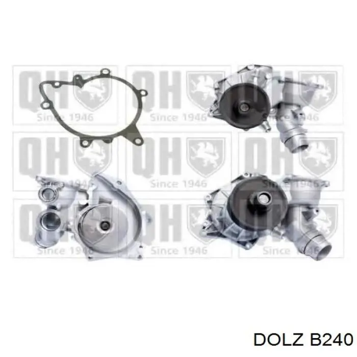 Купити B240 Dolz Насос охолоджуючої рідини