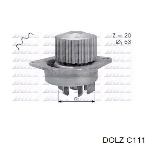 Купити C111 Dolz Насос охолоджуючої рідини