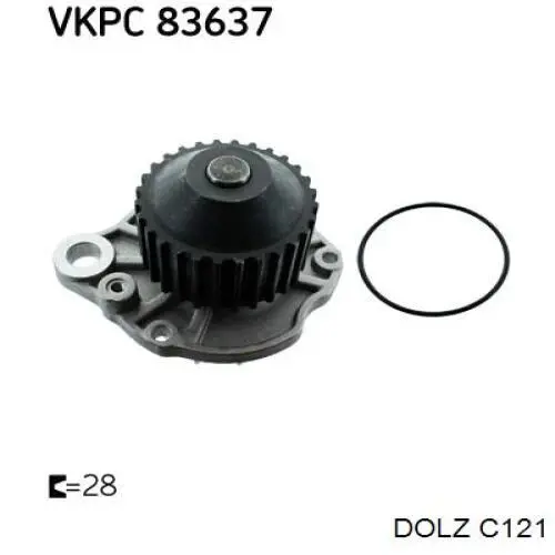 C121 Dolz Насос охолодження
