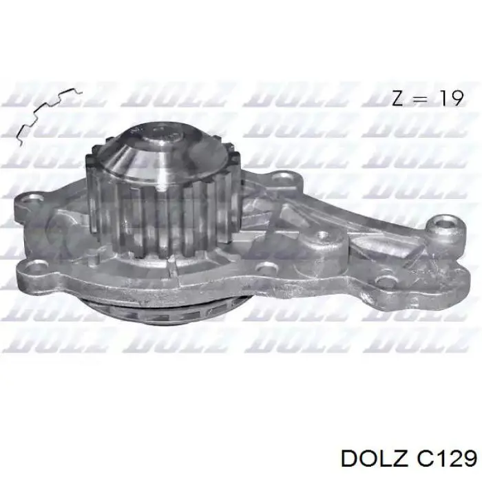 Помпа охолодження Dolz C129 ціна, від 30.13 USD