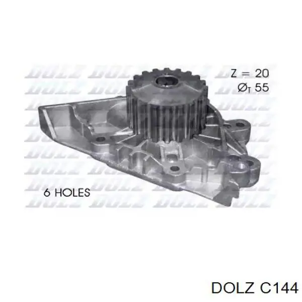 C144 Dolz Насос охолодження