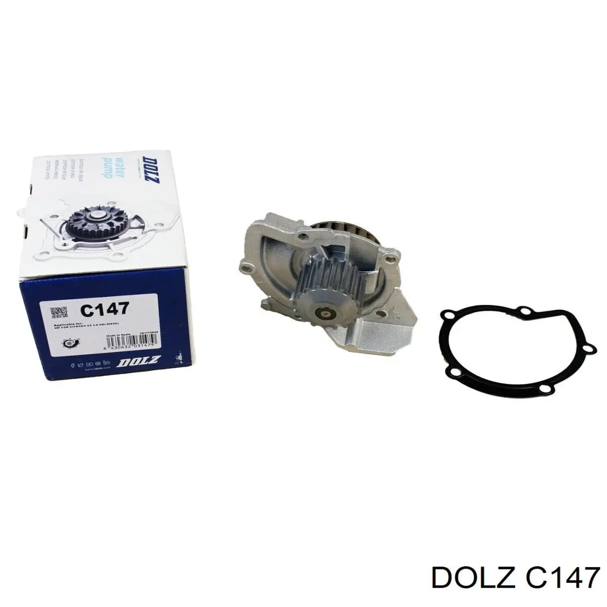 C147 Dolz Насос охолодження
