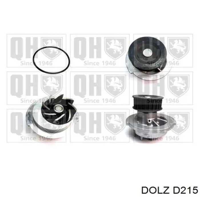 Помпа охолодження Dolz D215 ціна, від 29.59 USD