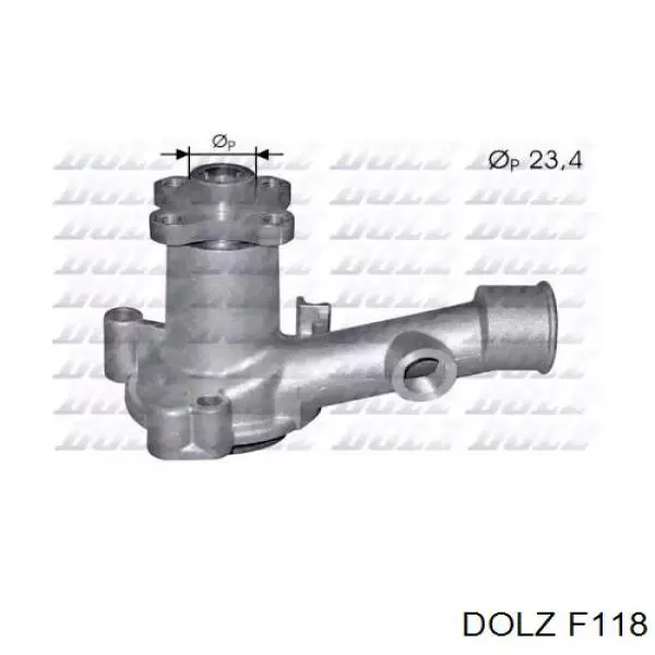 PA0222 Bugatti Насос охолодження