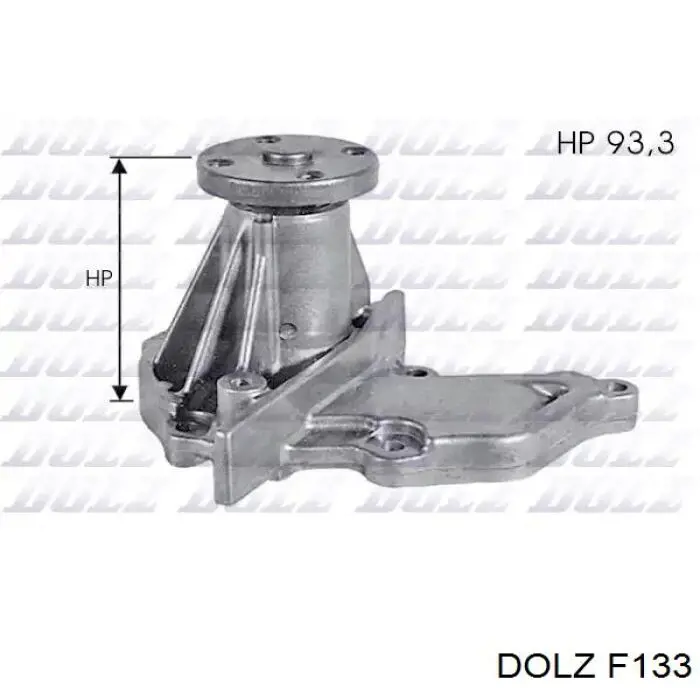Купити F133 Dolz Насос охолоджуючої рідини