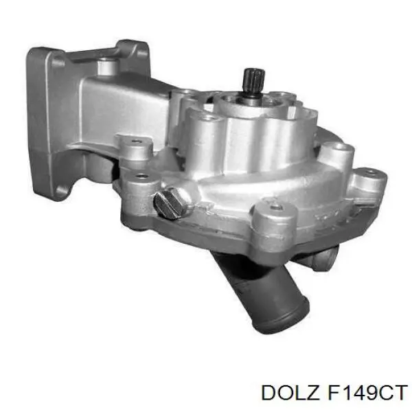 Помпа водяна (насос) охолодження, в зборі з корпусом F149CT Dolz