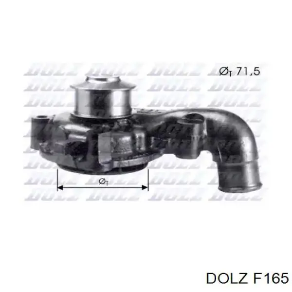 F165 Dolz Насос охолодження