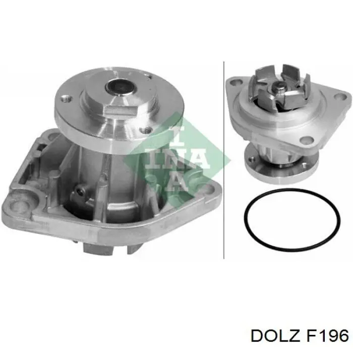 Помпа охолодження Dolz F196 ціна, від 33.71 USD