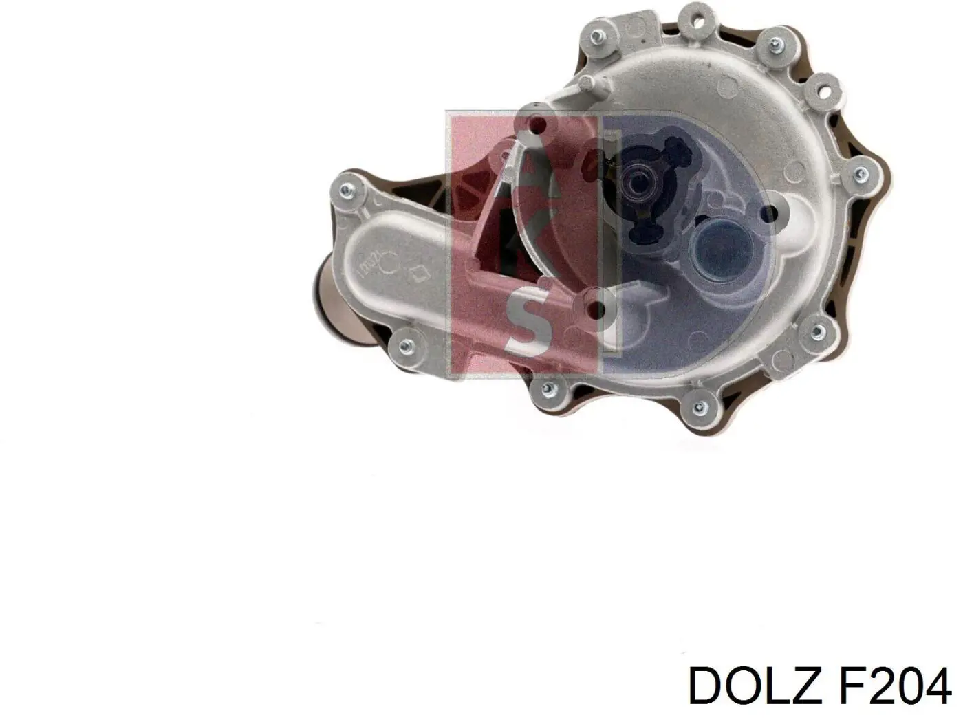 Помпа водяна (насос) охолодження, в зборі з корпусом F204 Dolz