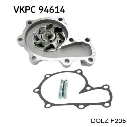 Помпа охолодження Dolz F205 ціна, від 30.73 USD
