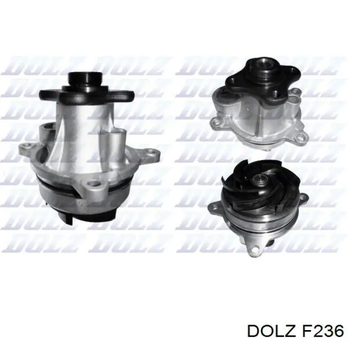 Помпа охолодження Dolz F236 ціна, від 36.20 USD