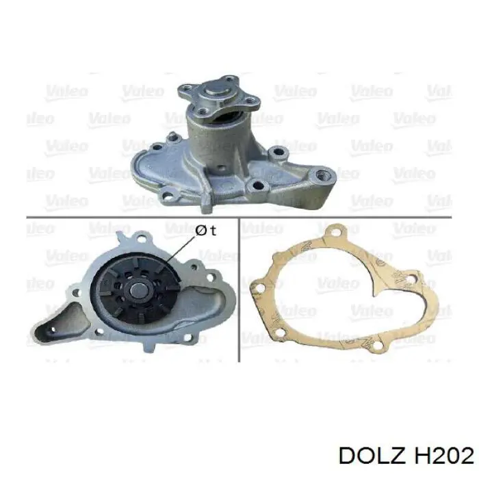 Помпа охолодження Dolz H202 ціна, від 21.99 USD