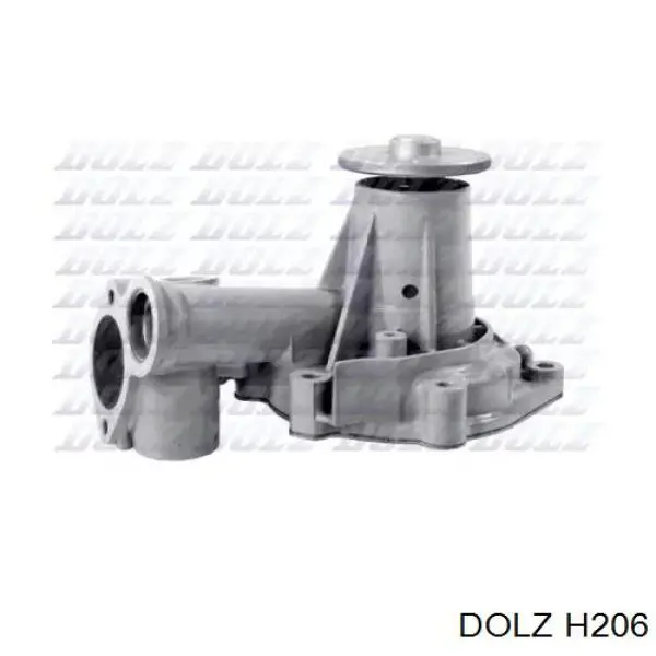 H206 Dolz помпа водяна, (насос охолодження)