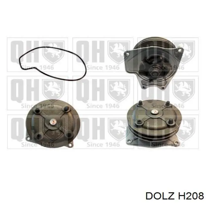 Помпа охолодження Dolz H208 ціна, від 37.07 USD