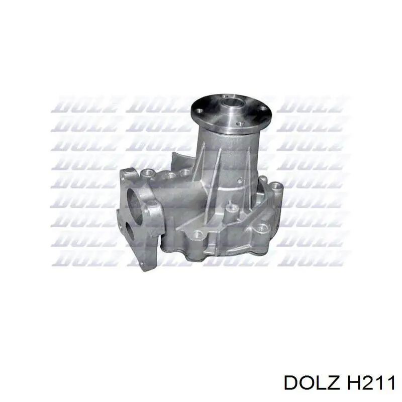 Помпа водяна (насос) охолодження, в зборі з корпусом H211 Dolz