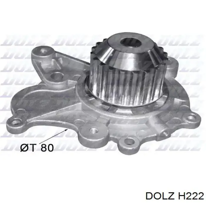Купити H222 Dolz Насос охолоджуючої рідини