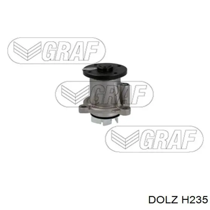 Помпа охолодження Dolz H235 ціна, від 31.02 USD