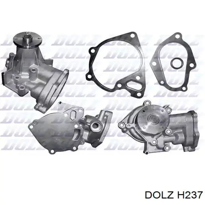 Помпа охолодження Dolz H237 ціна, від 73.86 USD