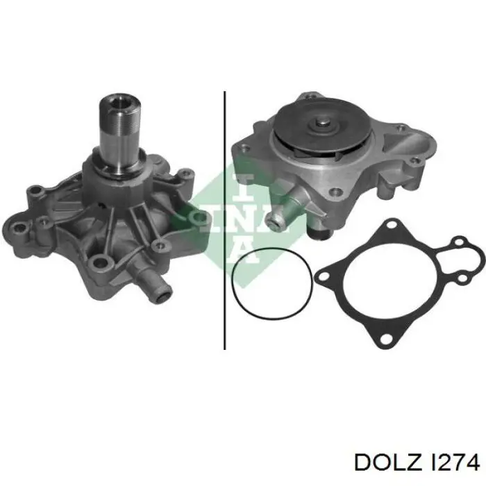 I274 Dolz Насос охолодження