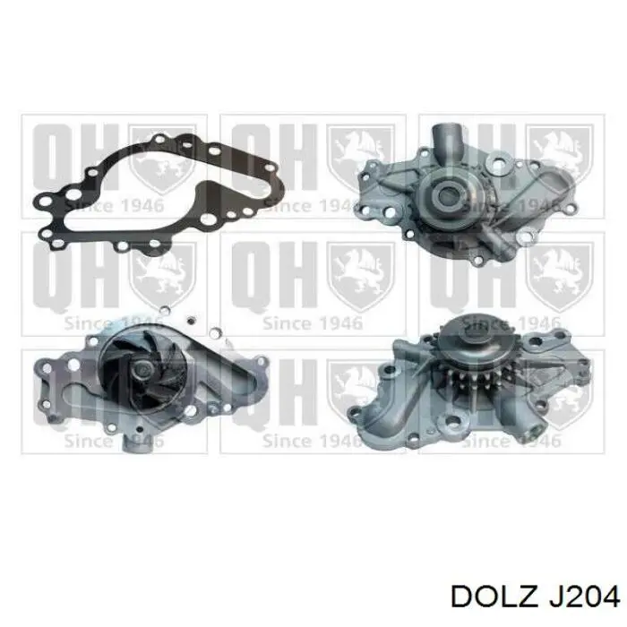 Купити J204 Dolz Насос охолоджуючої рідини