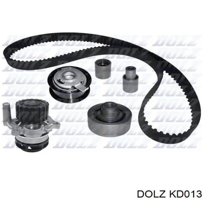 KD013 Dolz Ремінь ГРМ, комплект