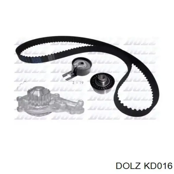 Комплект ГРМ Dolz KD016 ціна, від 101.44 USD