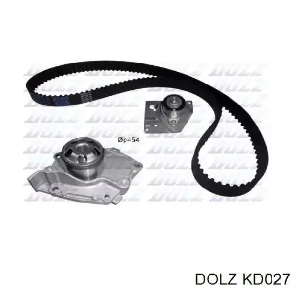 Комплект ГРМ Dolz KD027 ціна, від 99.22 USD