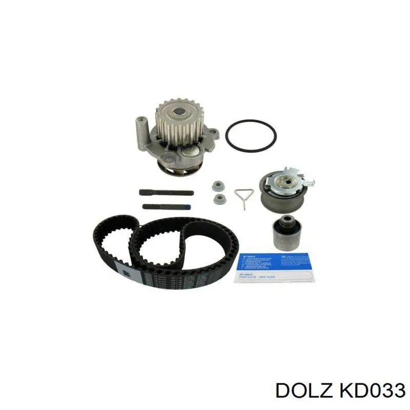 Комплект ГРМ Dolz KD033 ціна, від 110.04 USD