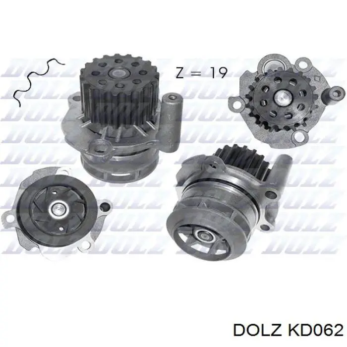 Купити KD062 Dolz ГРМ ремень