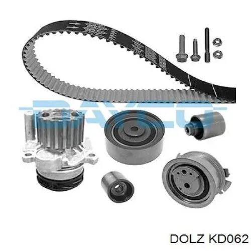 Комплект ГРМ Dolz KD062 ціна, від 173.87 USD