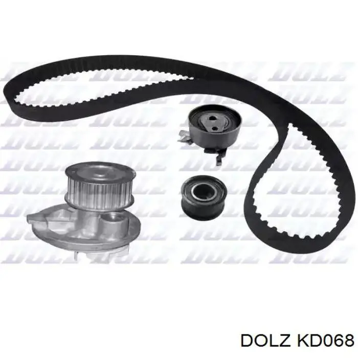 Комплект ГРМ Dolz KD068 ціна, від 84.72 USD