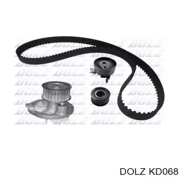 KD068 Dolz Ремінь ГРМ, комплект