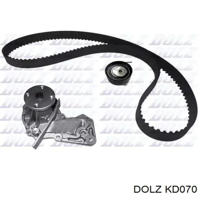 Комплект ГРМ Dolz KD070 ціна, від 73.06 USD