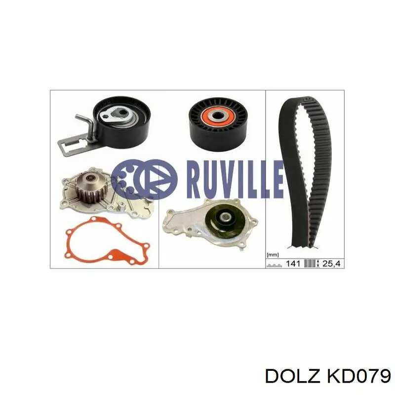 Купити KD079 Dolz ГРМ ремень