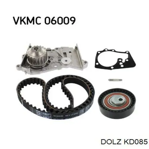 KD085 Dolz Ремінь ГРМ, комплект