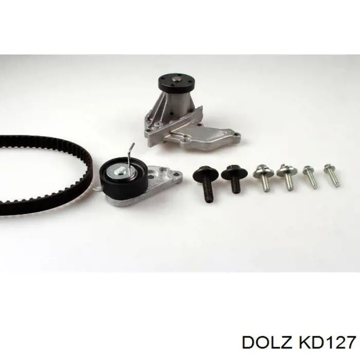 KD127 Dolz Ремінь ГРМ, комплект