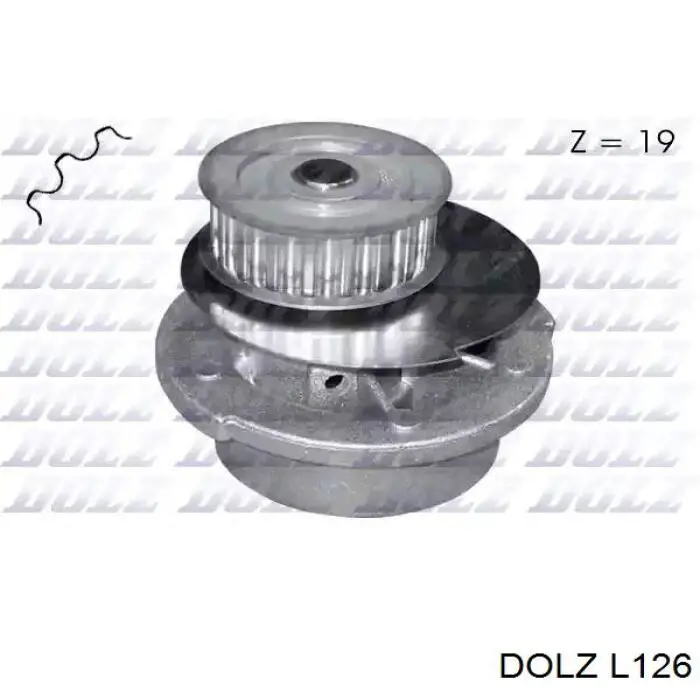Купити L126 Dolz Насос охолоджуючої рідини
