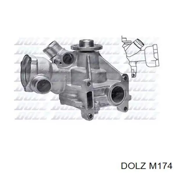 M174 Dolz Насос охолодження