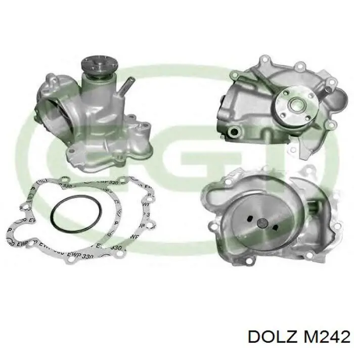 Помпа охолодження Dolz M242 ціна, від 70.33 USD