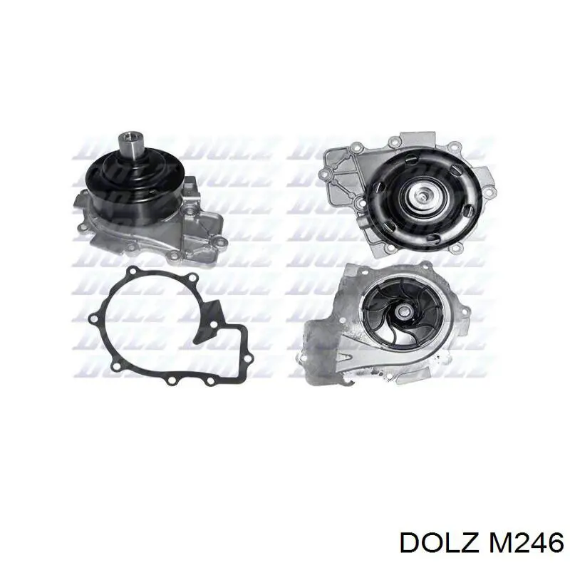 Купити M246 Dolz Насос охолоджуючої рідини
