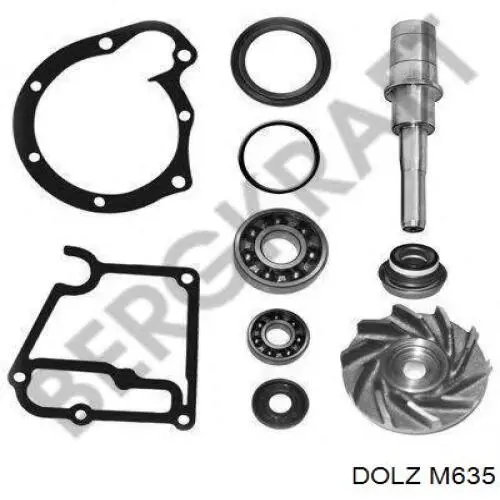 Помпа охолодження Dolz M635 ціна, від 98.03 USD