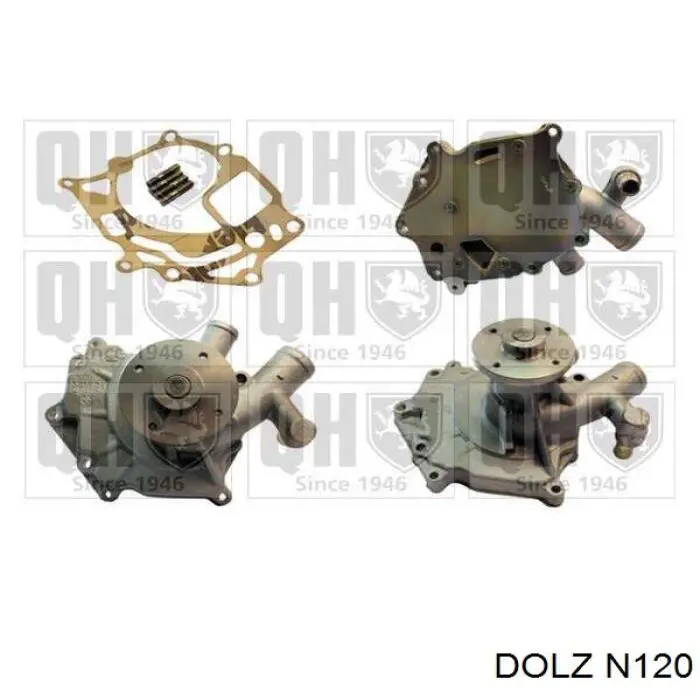 Помпа охолодження Dolz N120 ціна, від 69.79 USD