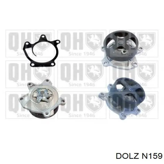 Купити N159 Dolz Насос охолоджуючої рідини
