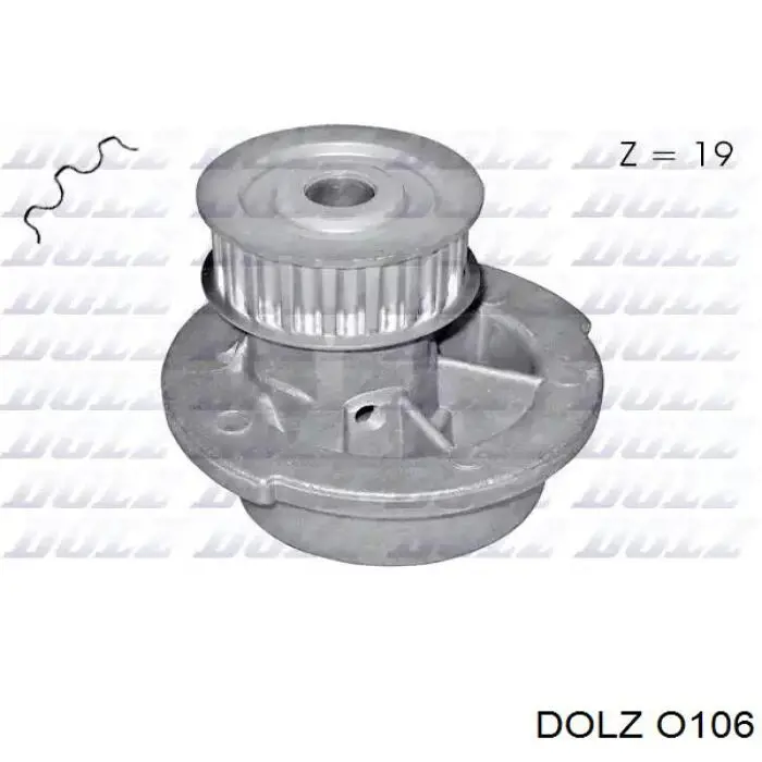 Помпа охолодження Dolz O106 ціна, від 22.20 USD