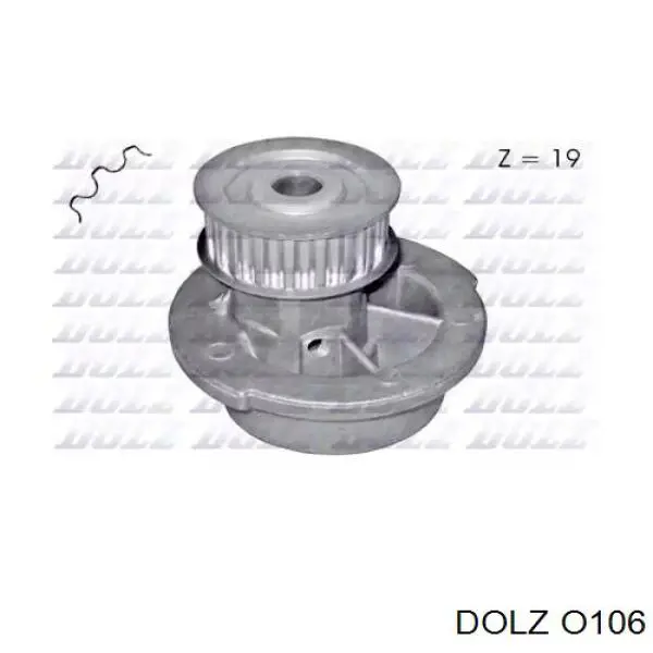 Купити O106 Dolz Насос охолоджуючої рідини