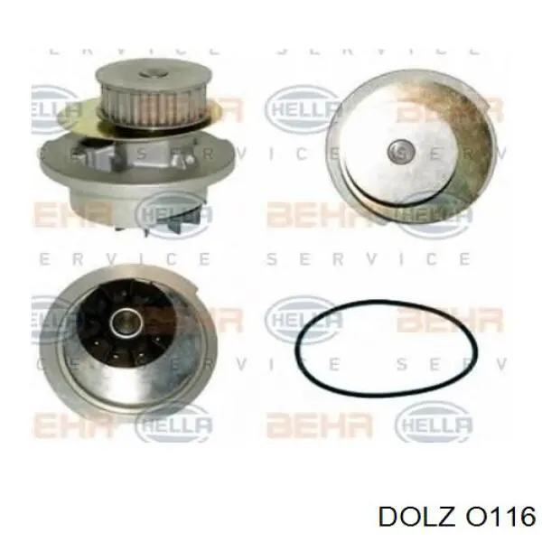 Помпа охолодження Dolz O116 ціна, від 23.14 USD