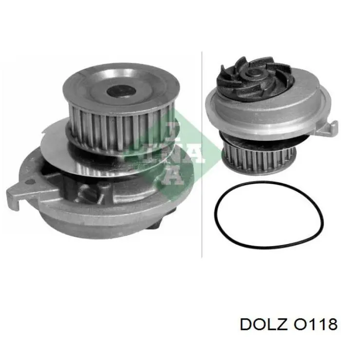 Помпа водяна, (насос) охолодження O118 Dolz