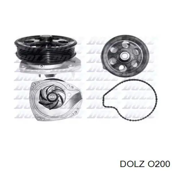 Помпа охолодження Dolz O200 ціна, від 63.39 USD