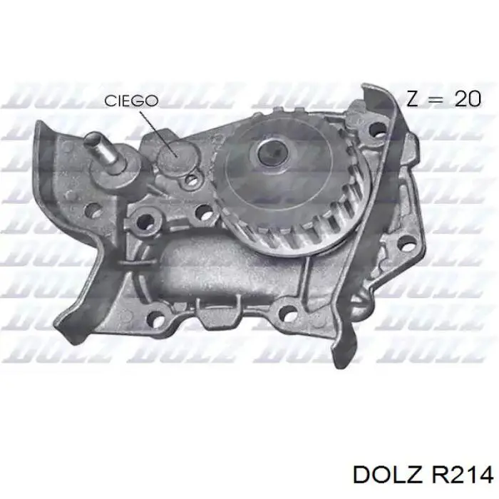 Помпа охолодження Dolz R214 ціна, від 27.62 USD